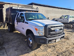 2015 FORD F350 4WD DUMP TRUCK for sale by dealer