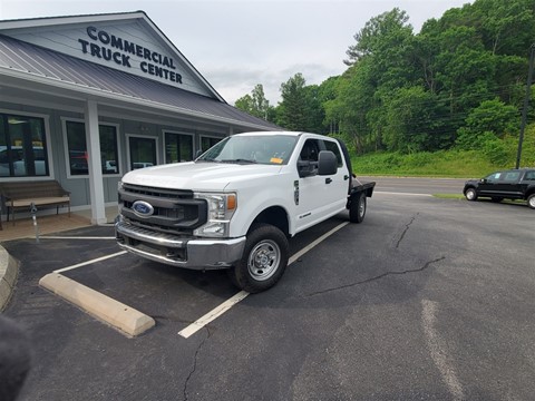 2021 FORD F250 CREW CAB FLATBED