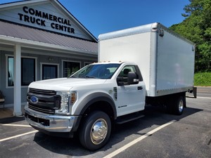 2019 FORD F550 14' BOX TRUCK for sale by dealer