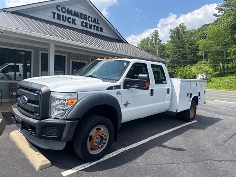 2014 FORD F-550 CREW CAB 4WD UTILITY BODY