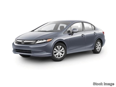 2012 Honda Civic LX 4dr Sedan 5A