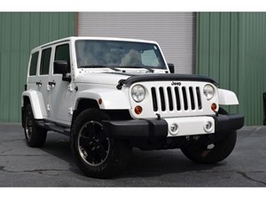 2012 Jeep Wrangler Unlimited Sahara 4WD for sale by dealer