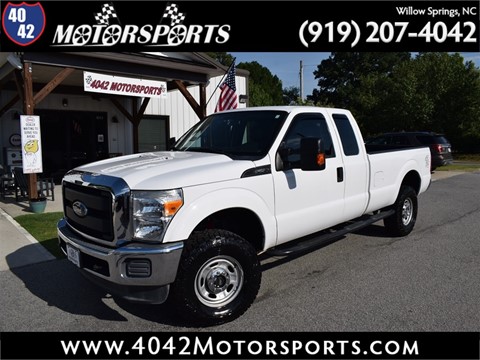 2016 FORD F-250 SD XL SuperCab 4WD