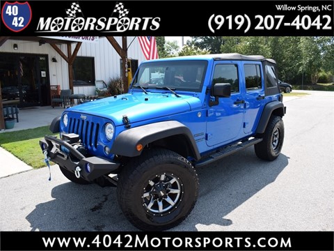 2015 JEEP WRANGLER Unlimited Sport 4WD