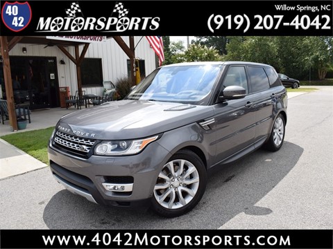 2016 LAND ROVER RANGE ROVER SPORT HSE