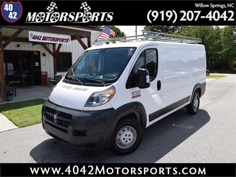 2017 RAM PROMASTER 1500 Low Roof Tradesman 136-in. WB