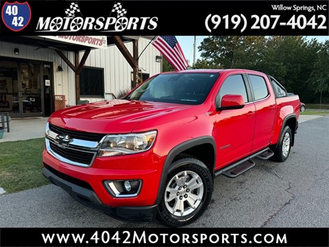 2017 CHEVROLET COLORADO LT Crew Cab 4WD DIESEL