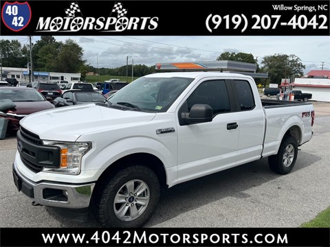 2019 FORD F-150 XL SuperCab 4WD