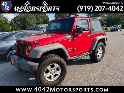 2012 JEEP WRANGLER Sport 4WD