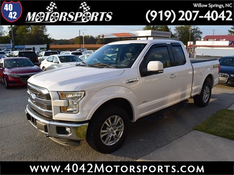 2015 FORD F-150 Lariat SuperCab 4WD