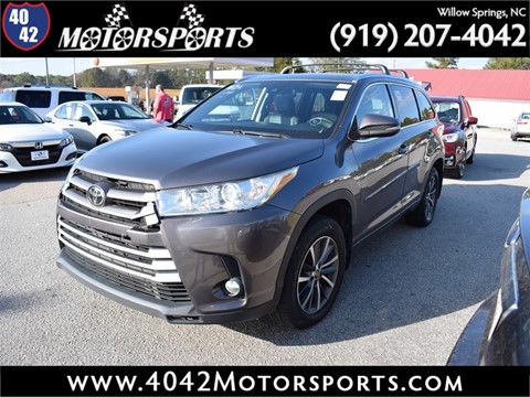 2018 TOYOTA HIGHLANDER XLE AWD V6