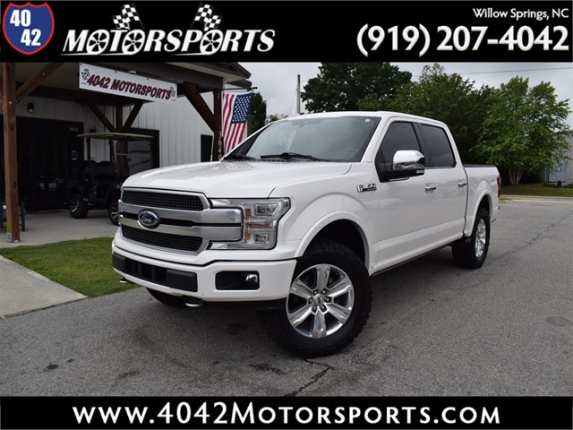 FORD F-150 Platinum SuperCrew 5.5-ft. Bed 4WD in Willow Springs
