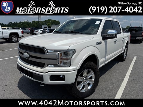 2018 FORD F-150 Platinum SuperCrew 5.5-ft. Bed 4WD
