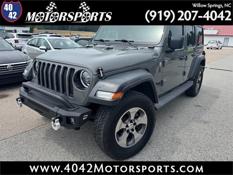 2019 JEEP WRANGLER 4X4 Unlimited Sport