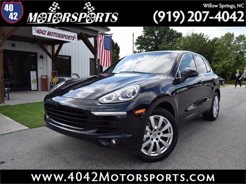 2015 PORSCHE CAYENNE S AWD