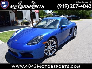 2017 PORSCHE CAYMAN Coupe