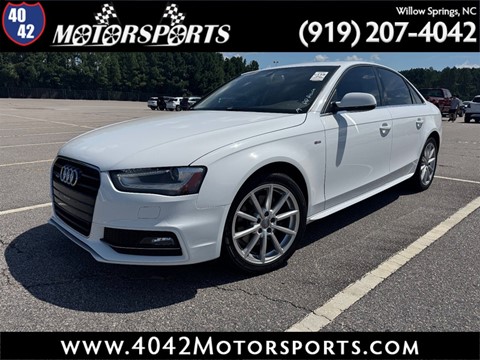 2016 AUDI A4 2.0T Premium Plus quattro Sedan AWD 8A