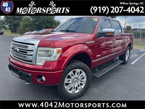 2014 FORD F-150 Platinum SuperCrew 6.5-ft. Bed 4WD