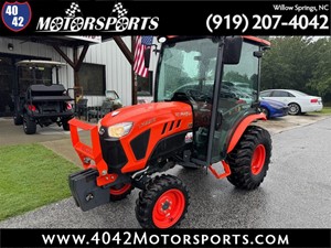 2021 KUBOTA LX2610HSDC 4X4 ENCLOSED CAB
