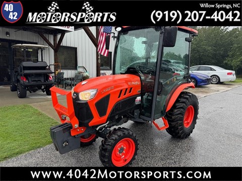 2021 KUBOTA LX2610HSDC 4X4 ENCLOSED CAB