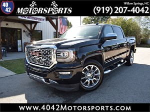 2018 GMC SIERRA 1500 Denali Crew Cab 4WD