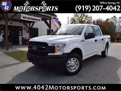 2018 FORD F-150 XL SuperCrew 4WD