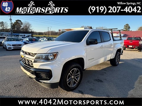2021 CHEVROLET COLORADO 4X4 Work Truck Crew Cab Short Box 4WD