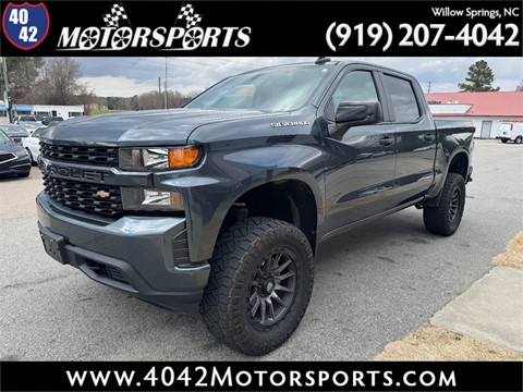 2021 CHEVROLET SILVERADO 1500 Custom Crew Cab Short Box 4WD