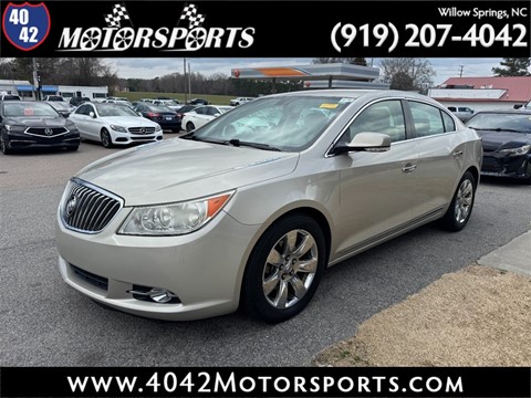 2013 BUICK LACROSSE Leather Package