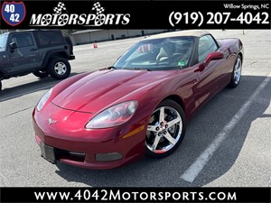 2007 CHEVROLET CORVETTE Convertible LT2