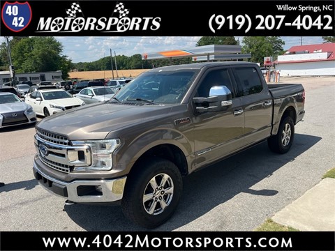 2019 FORD F-150 DIESEL 4X4 FX4 XLT SuperCrew 5.5-ft. Bed 4WD
