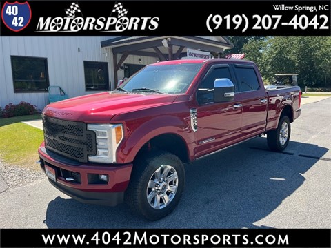 2017 FORD F-250 SD PLATIMUM CREW 6.7L4WD