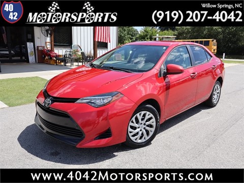 2017 TOYOTA COROLLA LE