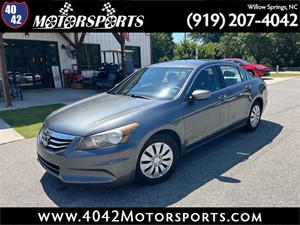 2012 HONDA ACCORD LX Sedan