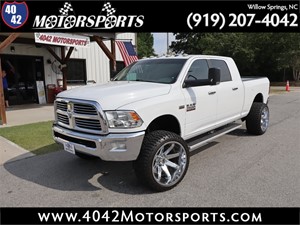 2017 RAM 2500 SLT Mega Cab 4WD