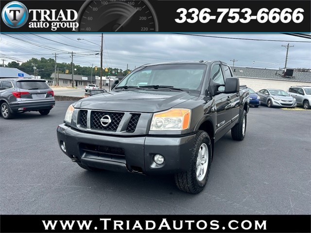 2012 Nissan Titan PRO-4X Crew Cab 4WD SWB for sale by dealer