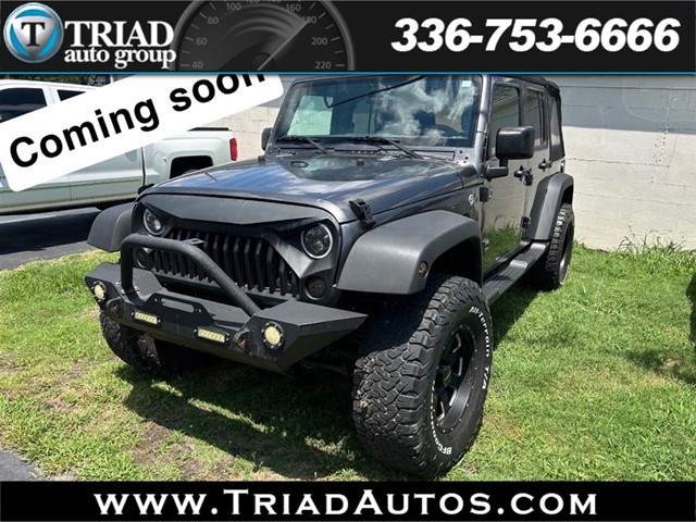 2016 Jeep Wrangler Unlimited Sport 4WD for sale by dealer
