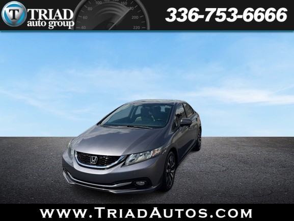 2015 Honda Civic EX-L Sedan for sale by dealer