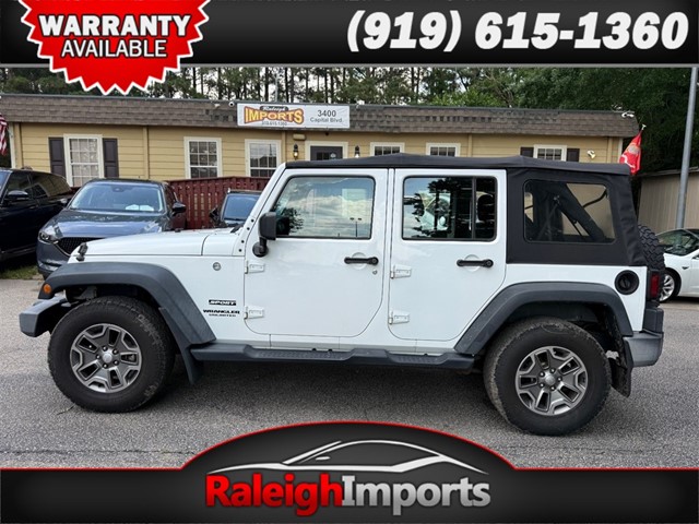 Jeep Wrangler Unlimited Sport 4WD in Raleigh
