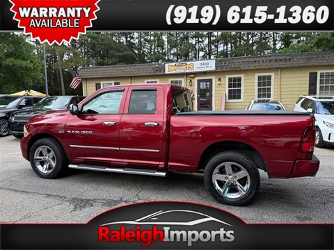 2012 RAM 1500 ST Quad Cab 4WD