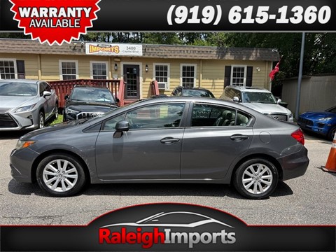 2012 Honda Civic EX-L Sedan 5-Speed AT