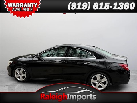 2018 Mercedes-Benz CLA-Class CLA250 4MATIC