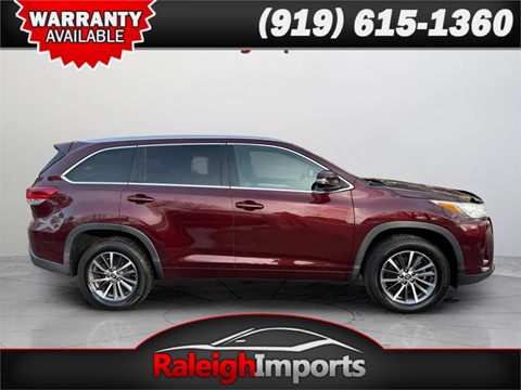 2017 Toyota Highlander XLE FWD V6