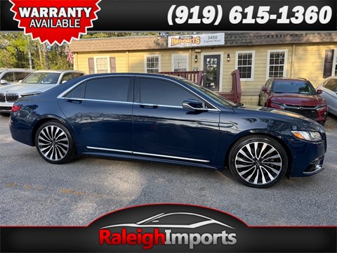 2017 Lincoln Continental Black Label AWD