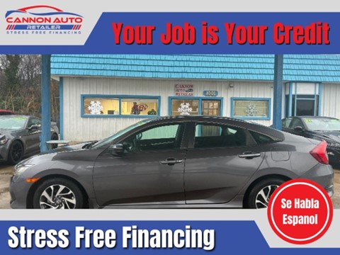 2016 Honda Civic EX Sedan CVT