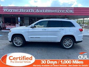 2017 JEEP GRAND CHEROKEE SUMMIT for sale by dealer