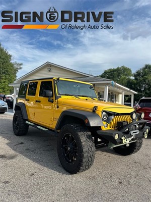2015 Jeep Wrangler Unlimited Sahara 4WD for sale by dealer