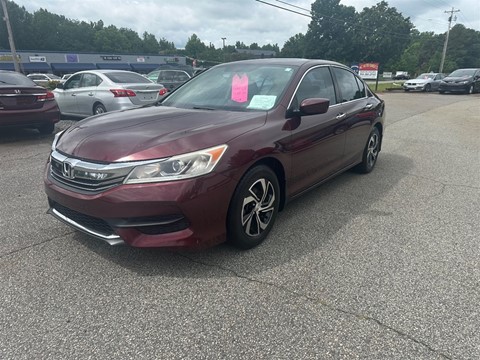 2016 Honda Accord LX Sedan CVT