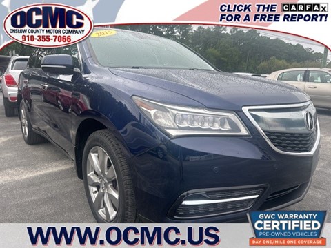 2015 Acura MDX 6-Spd AT w/Advance Package