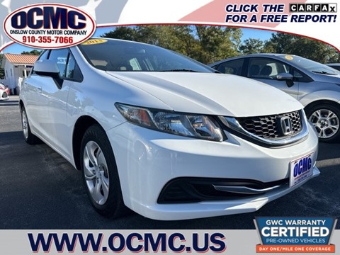 2013 Honda Civic LX Sedan 5-Speed AT